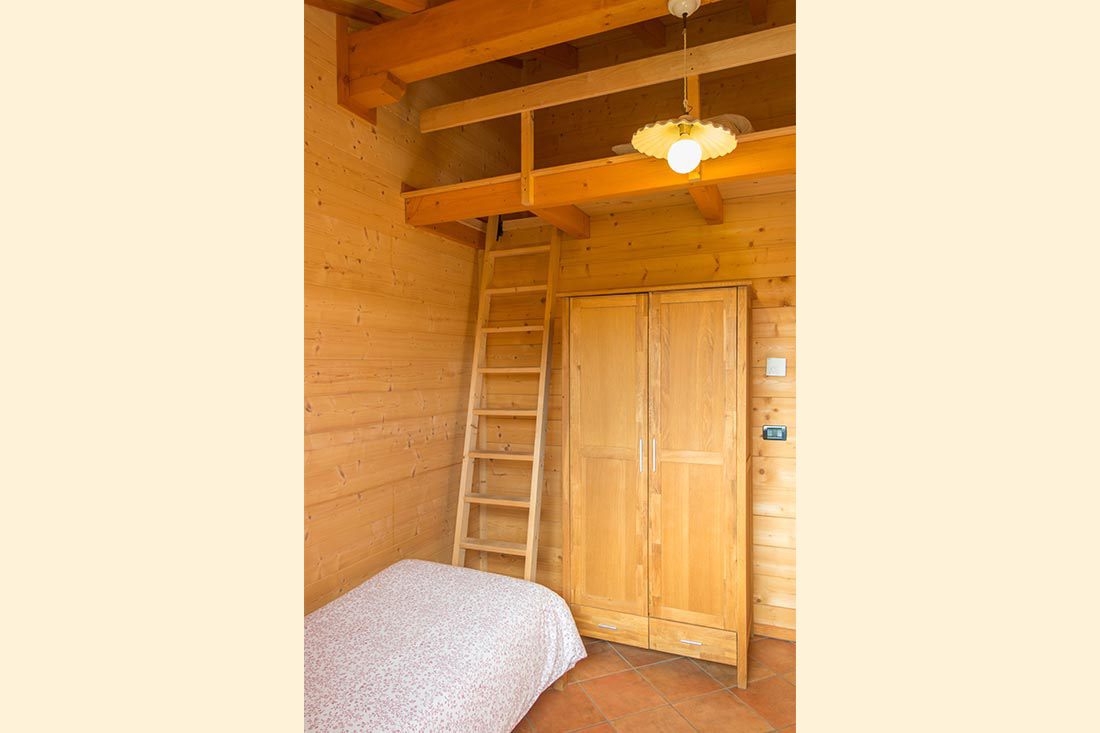 Pian della Castagna agriturismo camera soppalco